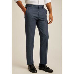 Bonobos Weekday Warrior Dress Pant 33x30 Tailored Fit Men's Monday Steel Blue